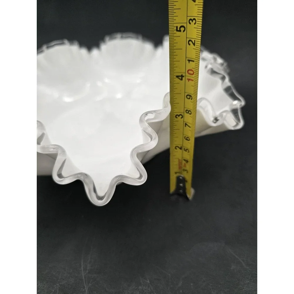 Vintage Fenton Silver Crest 11